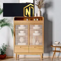 TỦ ĐỰNG NGỌC THỊNH TỦ KÍNH GỖ